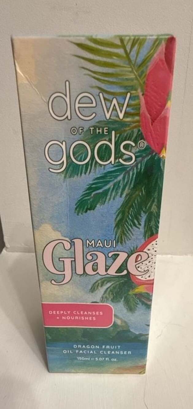 Dew of the Gods Maui Glaze Dragon Fruit Oil Facial Cleanser 5.07 fl oz